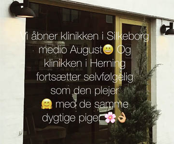 Stines - ny hudplejeklinik i Silkeborg